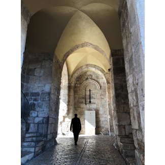 Arches at Mount Zion Photographic Poster