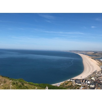 Chesil Crescent Photographic Poster