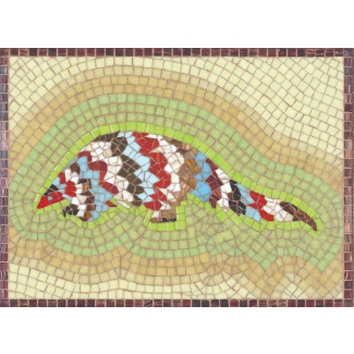 Pangolin Mosaic Picture
